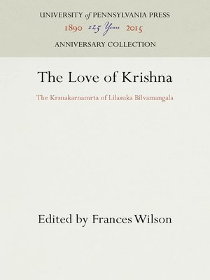 cover image of The Love of Krishna